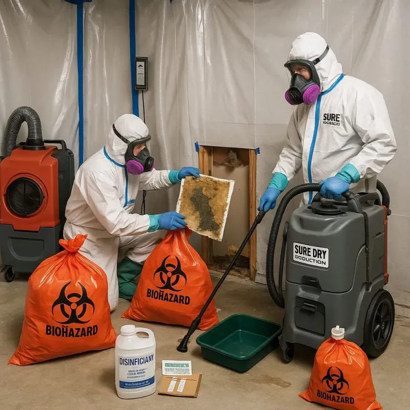Contaminated Water Handling Protocols process in Corte Madera, CA