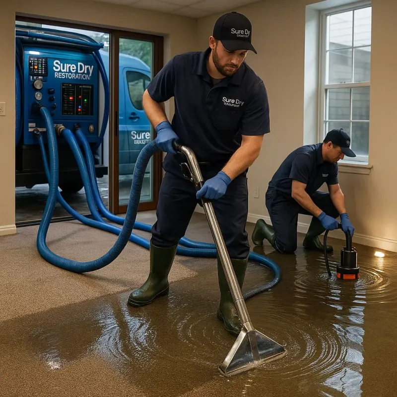 Water Extraction and Removal process in Corte Madera, CA